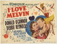 4s189 I LOVE MELVIN TC '53 Donald O'Connor & Debbie Reynolds, the screen's terrific team!