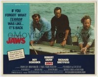 4s701 JAWS LC R79 Steven Spielberg's classic, Roy Scheider, Robert Shaw & Richard Dreyfuss!