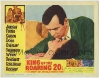 4s715 KING OF THE ROARING 20'S LC #2 '61 David Janssen as gambler Arnold Rothstein with Foster!