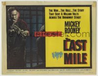 4s233 LAST MILE TC '59 Mickey Rooney as Killer Mears breaking out of Death Row!