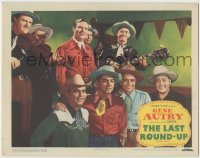 4s720 LAST ROUND-UP LC #4 '47 Gene Autry & his band sing with The Texas Rangers quartette!