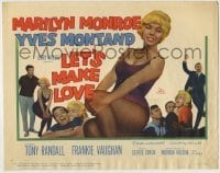 4s242 LET'S MAKE LOVE TC '60 four images of super sexy Marilyn Monroe & Yves Montand!