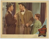 4s737 LOST ANGEL LC '44 cute little Margaret O'Brien watches guy grab James Craig!