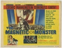 4s259 MAGNETIC MONSTER TC '53 cosmic Frankenstein came alive & will swallow the Earth!