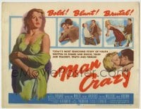 4s266 MAN CRAZY TC '53 full-length artwork of very sexy bad girl Colleen Miller!