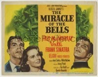 4s283 MIRACLE OF THE BELLS TC '48 Frank Sinatra, pretty Alida Valli & Fred MacMurray