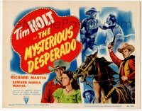 4s300 MYSTERIOUS DESPERADO TC '49 land-sharks bait trap for cowboy Tim Holt with phony murder!