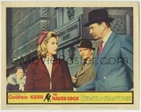 4s782 NAKED EDGE LC #7 '61 Gary Cooper & Deborah Kerr in street in front of courthouse!