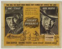 4s315 NIGHT PASSAGE TC '57 nothing could stop the showdown between James Stewart & Audie Murphy!