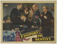 4s810 PASSPORT TO DESTINY LC '44 Elsa Lanchester & Lenore Aubert watch Nazis questioning guy!