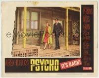 4s826 PSYCHO LC #8 R65 Alfred Hitchcock classic, Vera Miles & John Gavin searching the Bates Motel!