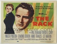 4s353 RACK TC '56 art of young Paul Newman & sexy Anne Francis, written by Rod Serling!