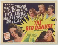 4s360 RED DANUBE TC '49 Janet Leigh, Angela Lansbury, Walter Pidgeon, Peter Lawford, Barrymore