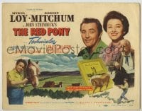 4s361 RED PONY TC '49 Robert Mitchum is Myrna Loy's ranch hand, written by John Steinbeck!