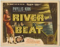 4s373 RIVER BEAT TC '54 the dragnet is out for smoking bad girl Phyllis Kirk, who is HOT!