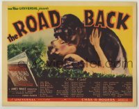 4s374 ROAD BACK TC '37 John 'Dusty' King, directed by James Whale, Erich Maria Remarque novel!