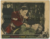 4s854 SCARLET & GOLD LC '25 close up of Canadian Mountie Al Ferguson attacking bad guy!