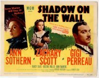 4s402 SHADOW ON THE WALL TC '49 Ann Sothern, Zachary Scott & young Gigi Perreau, film noir!