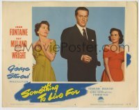 4s876 SOMETHING TO LIVE FOR LC #4 '52 Joan Fontaine, Ray Milland, Teresa Wright, George Stevens