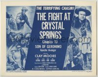 4s420 SON OF GERONIMO chapter 10 TC '52 Clayton Moore, Columbia serial, Fight at Crystal Springs!
