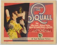 4s429 SQUALL TC '29 Hungarian Loretta Young in passionate embrace with Carroll Nye, ultra rare!