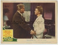 4s895 STATE OF THE UNION LC #3 '48 Frank Capra, Spencer Tracy asks pretty Angela Lansbury to stay!