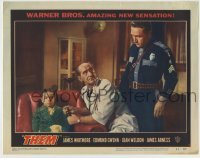 4s020 THEM LC #8 '54 cop James Whitmore watches doctor examine young girl, classic sci-fi!