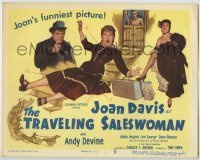 4s480 TRAVELING SALESWOMAN TC '49 great image of Joan Davis, Andy Devine & Adele Jergens!