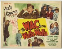 4s494 WAC FROM WALLA WALLA TC '52 great images of wacky Judy Canova, Queen of the Cowgirls!