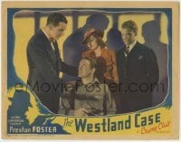 4s971 WESTLAND CASE LC '37 Preston Foster questions convict in jail cell by Carol Hughes & Jenks!