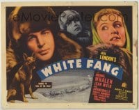 4s502 WHITE FANG TC '36 Lightning the dog, from Jack London novel, a sequel to Call of the Wild!