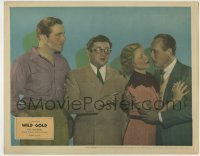 4s983 WILD GOLD LC '34 John Boles & Harry Green look at Claire Trevor in romantic embrace!
