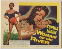 4s511 WOMAN OF THE RIVER TC R57 La Donna del fiume, full-length art of sexiest Sophia Loren!