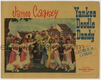 4s993 YANKEE DOODLE DANDY LC '42 James Cagney performing George M. Cohan title song on stage!
