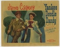 4s992 YANKEE DOODLE DANDY LC '42 James Cagney & Joan Leslie dancing arm-in-arm by shamrock!