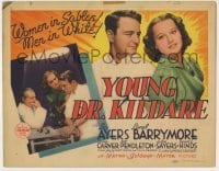 4s519 YOUNG DR. KILDARE TC '38 Lew Ayres in 2nd of the series, Lionel Barrymore & Lynne Carver!