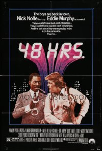 4t012 48 HRS. 1sh '82 Nick Nolte is a cop who hates Eddie Murphy who is a convict!