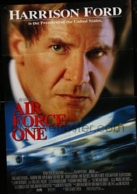 4t028 AIR FORCE ONE int'l DS 1sh '97 President Harrison Ford, image of the Presidential plane!