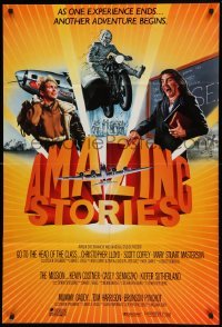 4t043 AMAZING STORIES int'l 1sh '87 Steven Spielberg science fiction fantasy series!