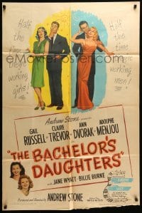4t063 BACHELOR'S DAUGHTERS 1sh '46 Gail Russell, Claire Trevor, Ann Dvorak, Jane Wyatt