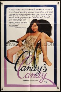 4t165 CANDICE CANDY 1sh '76 Sylvia Bourdon, x-rated, Al Goldstein loved it, Candy's Candy!