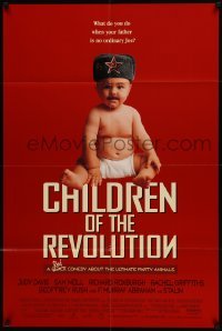 4t189 CHILDREN OF THE REVOLUTION 1sh '96 Peter Duncan Australian comedy, Judy Davis