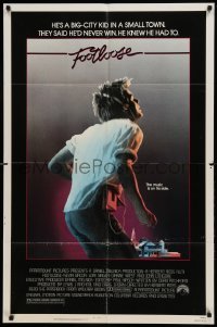 4t335 FOOTLOOSE 1sh '84 competitive dancer Kevin Bacon has the music on his side!