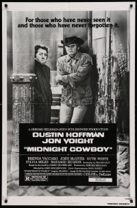 4t578 MIDNIGHT COWBOY 1sh R80 Dustin Hoffman, Jon Voight, John Schlesinger classic!