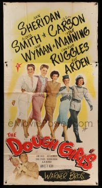 4w544 DOUGHGIRLS 3sh '44 sexy Ann Sheridan, Alexis Smith & Jane Wyman at home during WWII!
