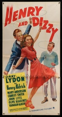 4w621 HENRY & DIZZY 3sh '42 Jimmy Lydon as Henry Aldrich, Mary Anderson, teen comedy!