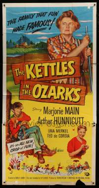 4w661 KETTLES IN THE OZARKS 3sh '56 Marjorie Main as Ma brews up a roaring riot in the hills!