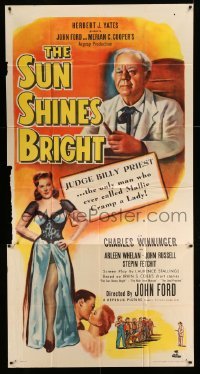 4w896 SUN SHINES BRIGHT 3sh '53 Charles Winninger, Irvin Cobb stories adapted by John Ford!