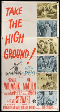 4w902 TAKE THE HIGH GROUND 3sh '53 Korean War soldiers Richard Widmark & Karl Malden!