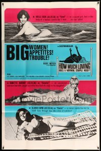 4w035 COMMON LAW CABIN 40x60 '67 Russ Meyer's How much loving does a normal couple need?
